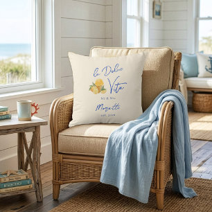 Coussin Stylish La Dolce Vita Jeune Marié