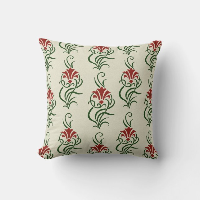 Coussin Stylistic Tulips (Recto)