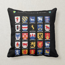Coussin suédois des armoiries