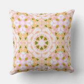 Coussin Sugar Rose Printemps Green Star Dopamine Décor Art (Verso)