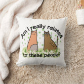 Coussin Suis-je vraiment lié à ces gens ? (Couverture)