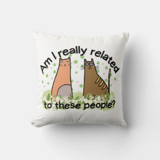 Coussin Suis-je vraiment lié à ces gens ?