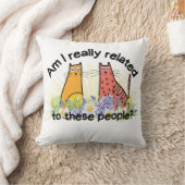 Coussin Suis-je vraiment lié à ces gens ? (Couverture)