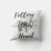 Coussin Suivez votre coeur (Verso)