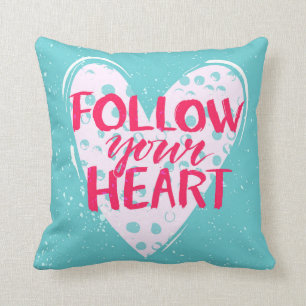 Coussin Suivez votre coeur 2