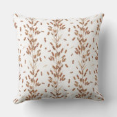 Coussin Summer plants with earthy tones (Verso)