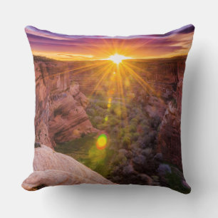 Coussin Sunburst au Canyon de Chelly, AZ