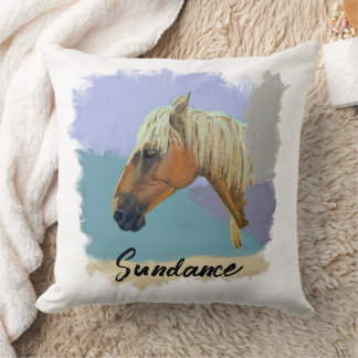 Coussin "Sundance" - Horse Portrait - Personalise Your