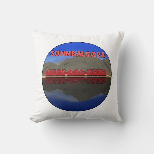 Coussin Sunndalsøra Norvège (Recto)