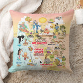 Coussin Sunset de Californie du Sud (Couverture)