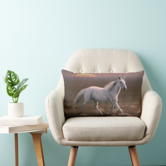 Coussin Sunset Horse Lumbar (Chaise)