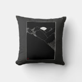 Coussin Sunset in Black (Recto)