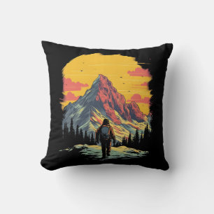Coussin Sunset Mountain Randonnée Adventure