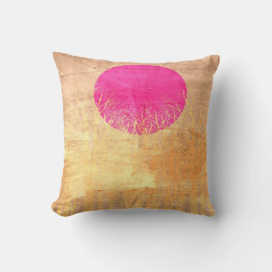 Coussin Sunset Vintage Peinture Abstraite
