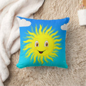 Coussin Sunshine Happy Face (Couverture)