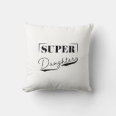 Coussin Super Daughter (Recto)