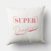 Coussin Super Daughter (Verso)