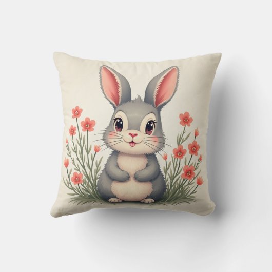 coussin super mignon coussin lapin (Verso)