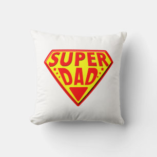 Coussin Super Papa - Bonne Fête des Pères