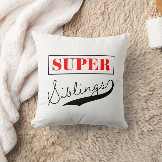 Coussin Super sibling (Couverture)