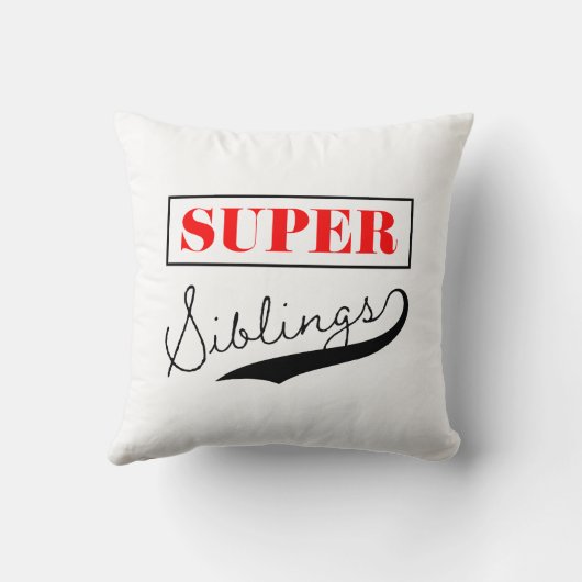 Coussin Super sibling (Verso)