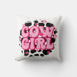 Coussin Super Star Cow Girl
