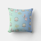 Coussin superbe design d'océan à deux tons (Recto)