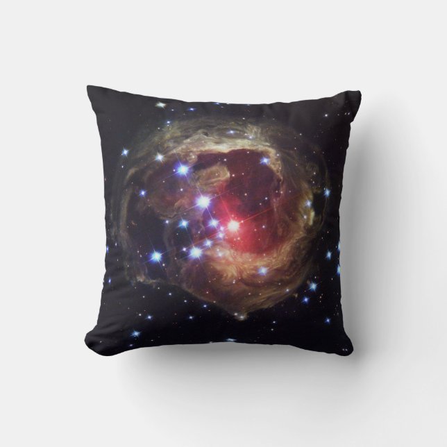 Coussin supergigantesque rouge d'étoile (Recto)