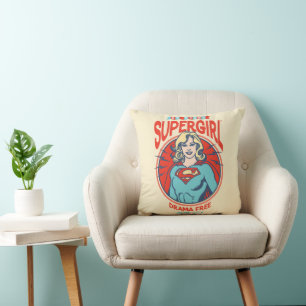 Coussin Supergirl Drame Gratuit Dans Ma Ville