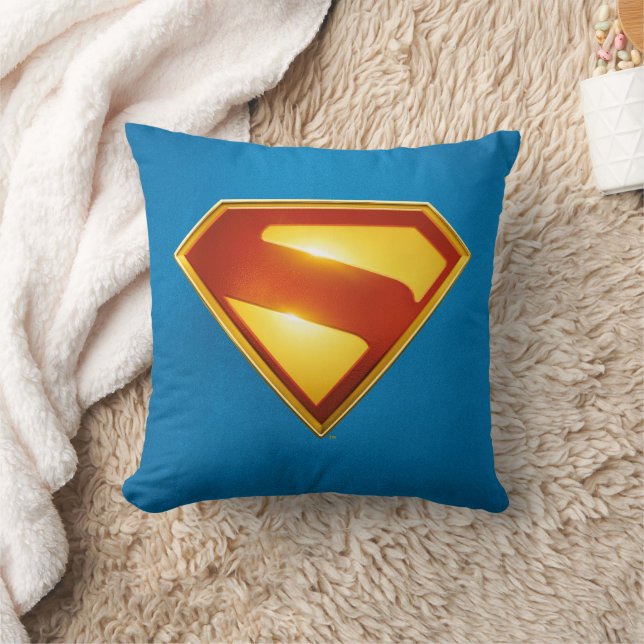 Coussin Superman Golden S Shield brillance (Couverture)