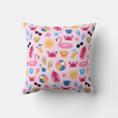 Coussin Sur la plage (Verso)