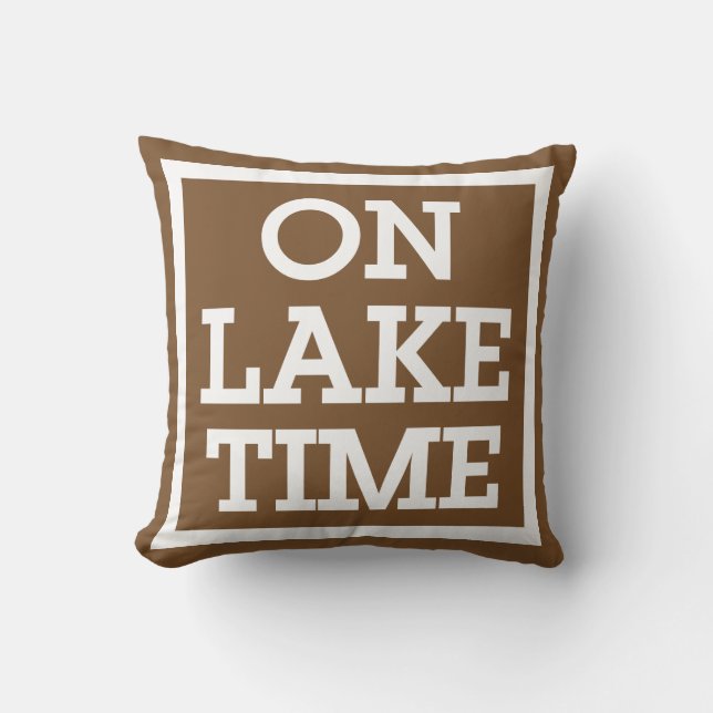 Coussin Sur le lac (Recto)