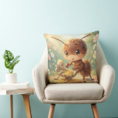 Coussin Sur les traces de l'or des fleurs (Chaise)