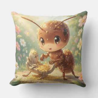Coussin Sur les traces de l'or des fleurs