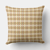 Coussin Sur les traces de l'or des fleurs.2 (Verso)
