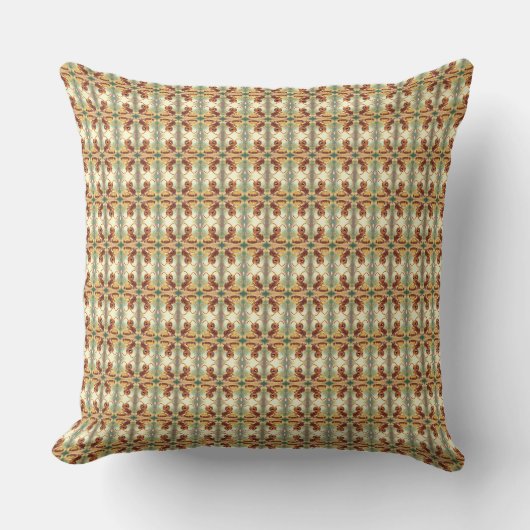 Coussin Sur les traces de l'or des fleurs.9 (Recto)