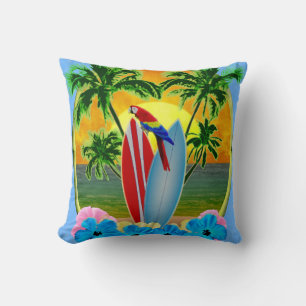 Coussin Surf Beach Sunset