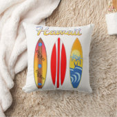 Coussin Surf-boards Hawaii (Couverture)