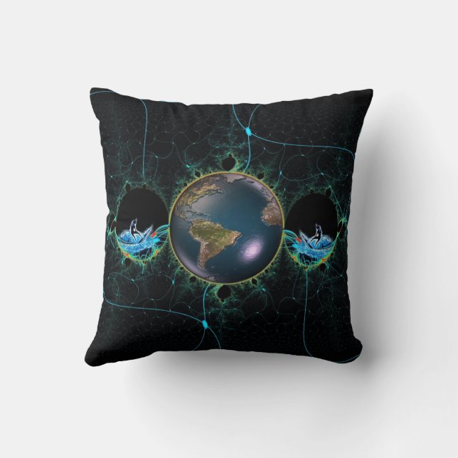 Coussin Surf Planète Mug (Verso)