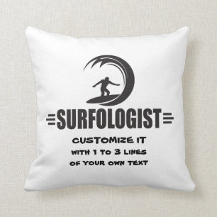 Coussin Surfer personnalisé