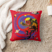 Coussin Surfer sur le vortex (Couverture)