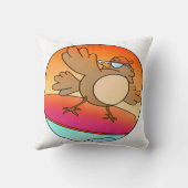 Coussin Surfeur d'été (Verso)