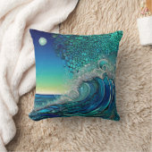 Coussin Surreal Surf Seascape (Couverture)