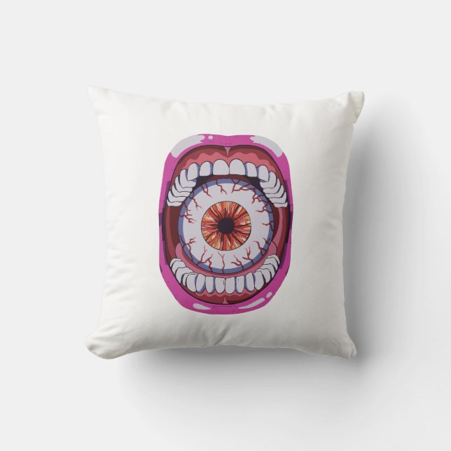 Coussin Surveillez vos paroles (Recto)