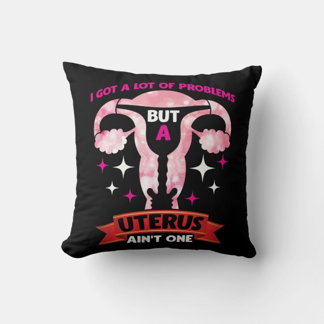 Coussin Survivant de l'hystérectomie d'Uterus (Recto)