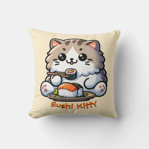 Coussin Sushi Cat