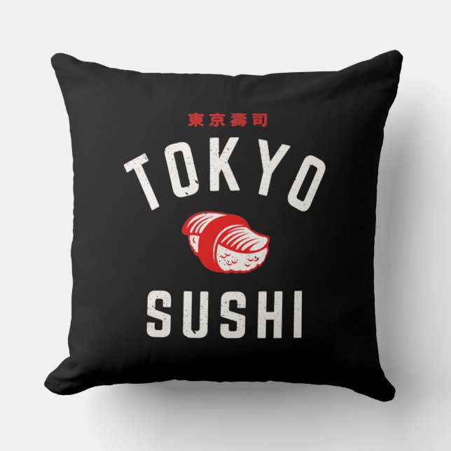 Coussin Sushi de Tokyo (Recto)