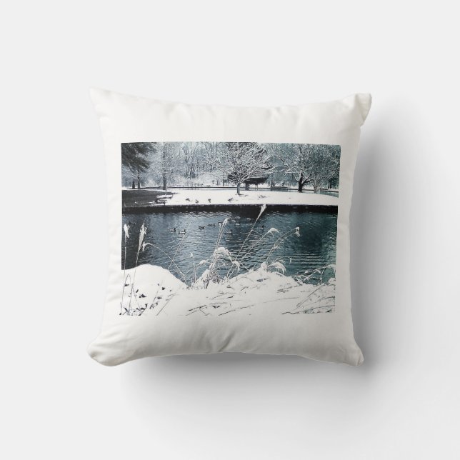 Coussin Swage d'hiver (Recto)
