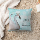 Coussin Swan Princess Faux Gold Parties scintillant Fairy (Couverture)
