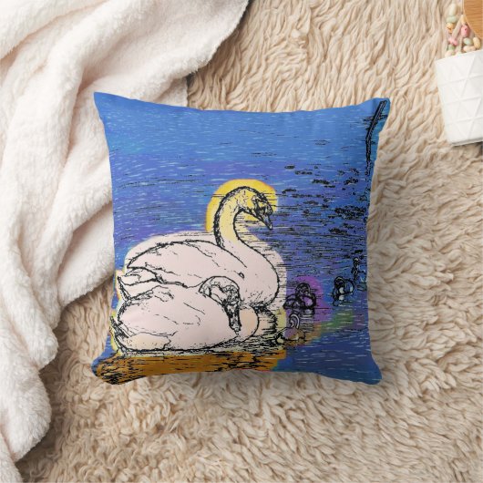 COUSSIN SWANS (Couverture)